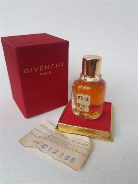 givenchy l'interdit vintage